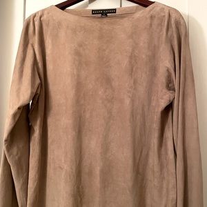 Ralph Lauren Women’s 100% Suede Shirt